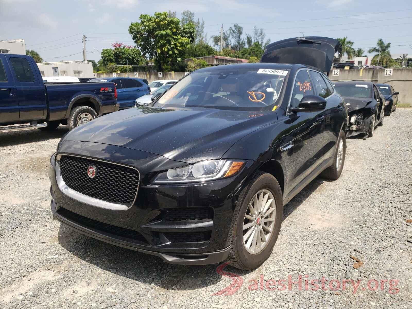 SADCS2FX5KA616589 2019 JAGUAR F-PACE