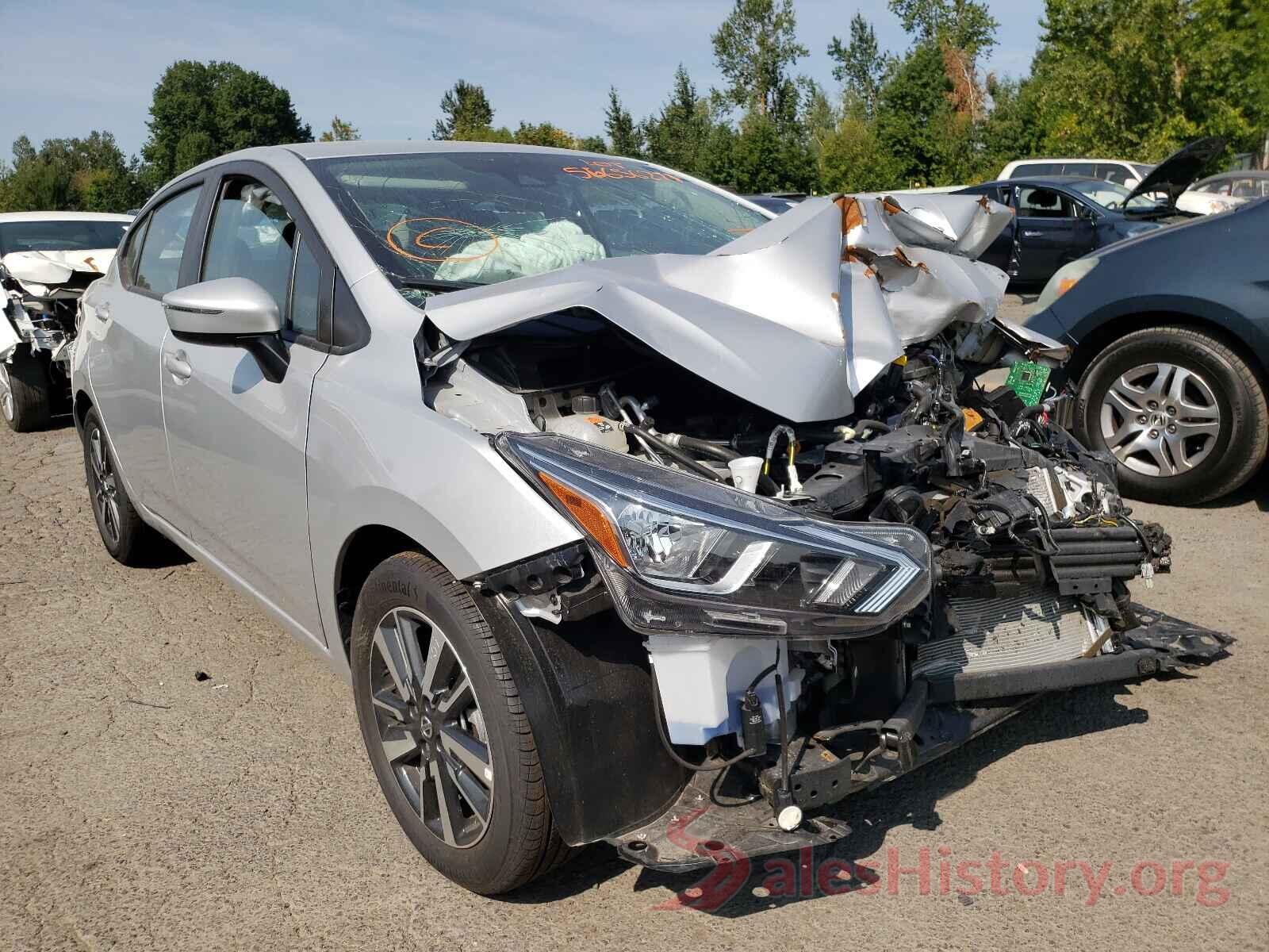 3N1CN8EV6ML864242 2021 NISSAN VERSA