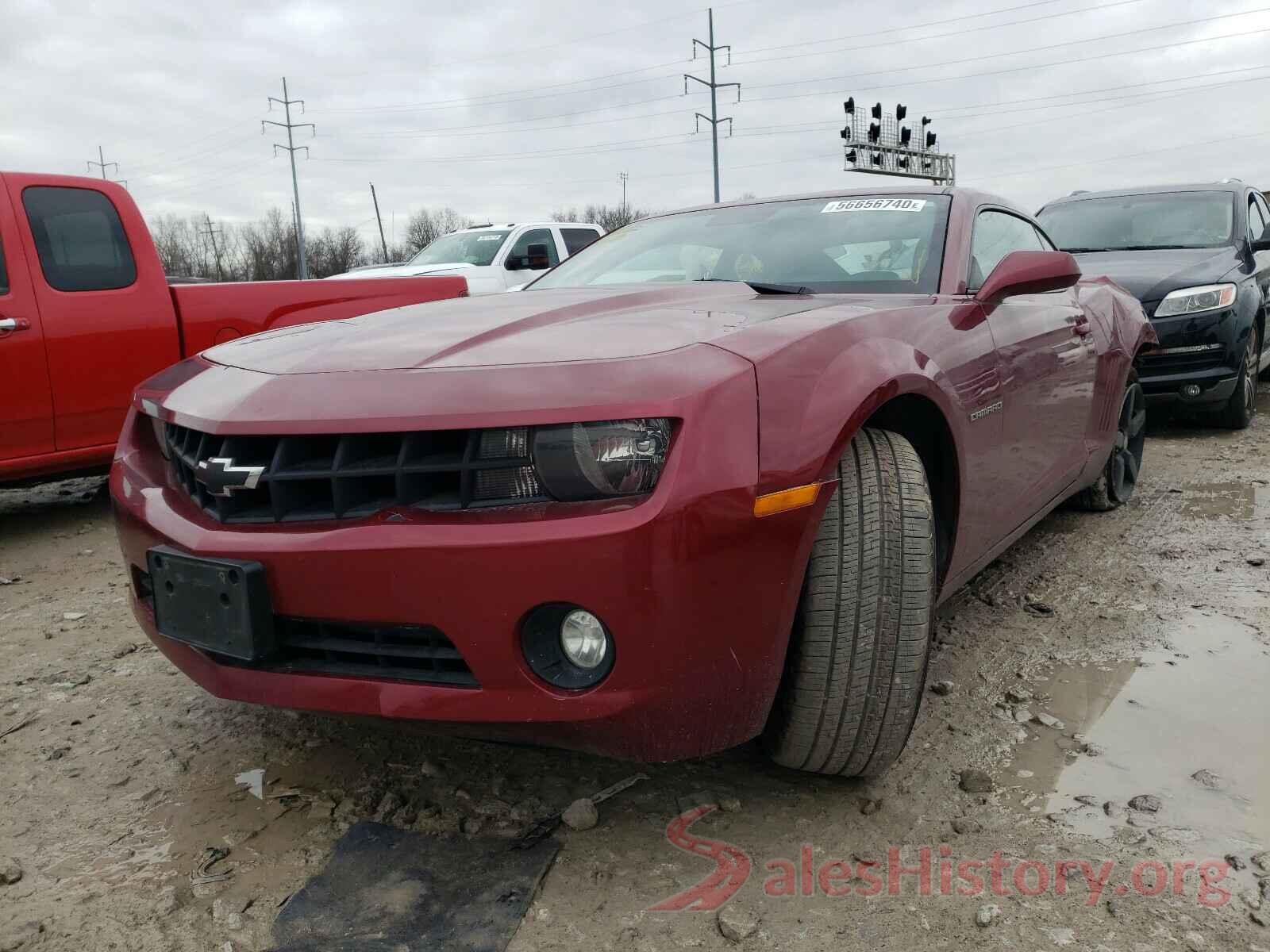 2G1FF1EV4A9174799 2010 CHEVROLET CAMARO