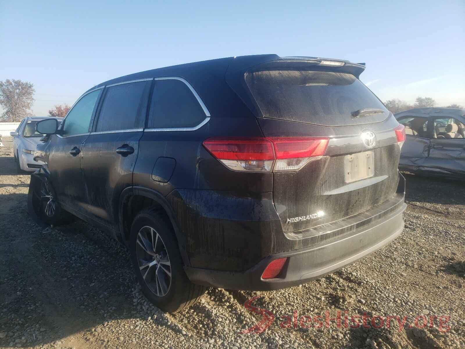 5TDZZRFH7JS274759 2018 TOYOTA HIGHLANDER