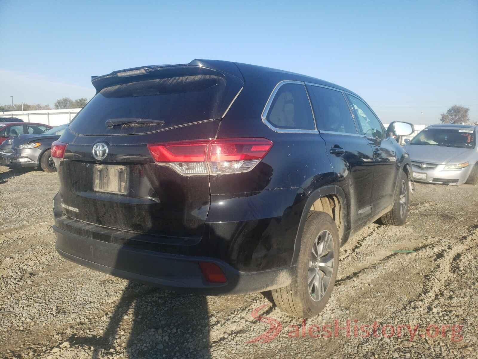 5TDZZRFH7JS274759 2018 TOYOTA HIGHLANDER