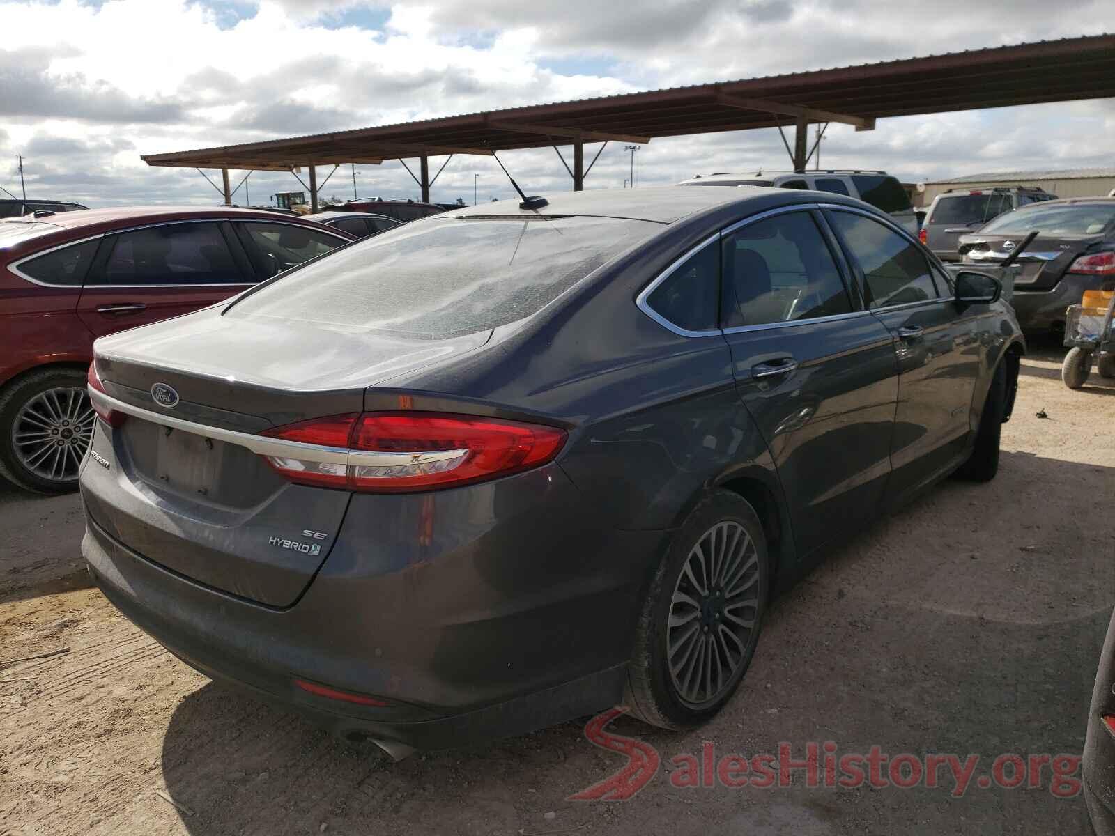 3FA6P0LU4JR161222 2018 FORD FUSION