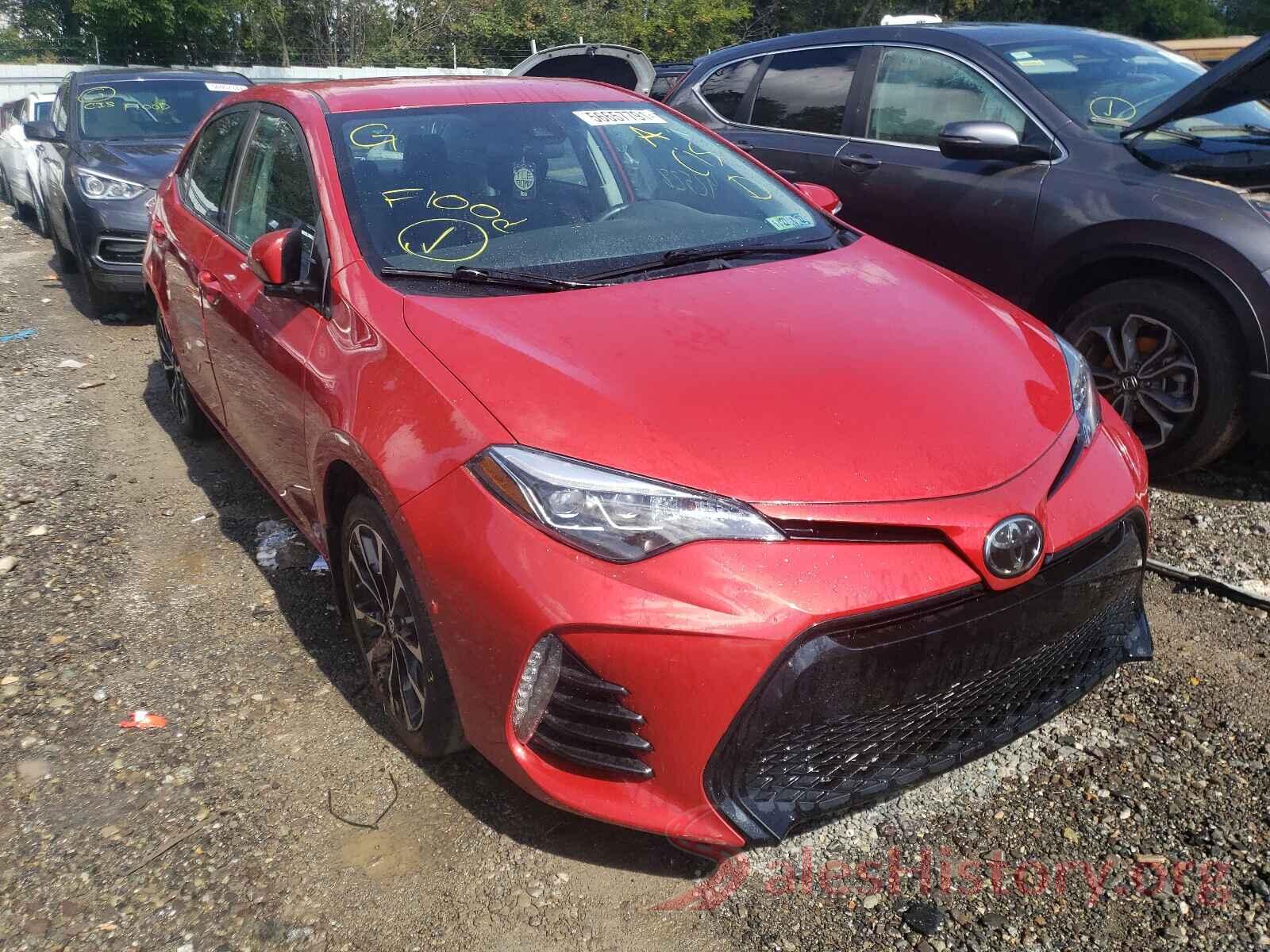 2T1BURHE4JC050053 2018 TOYOTA COROLLA