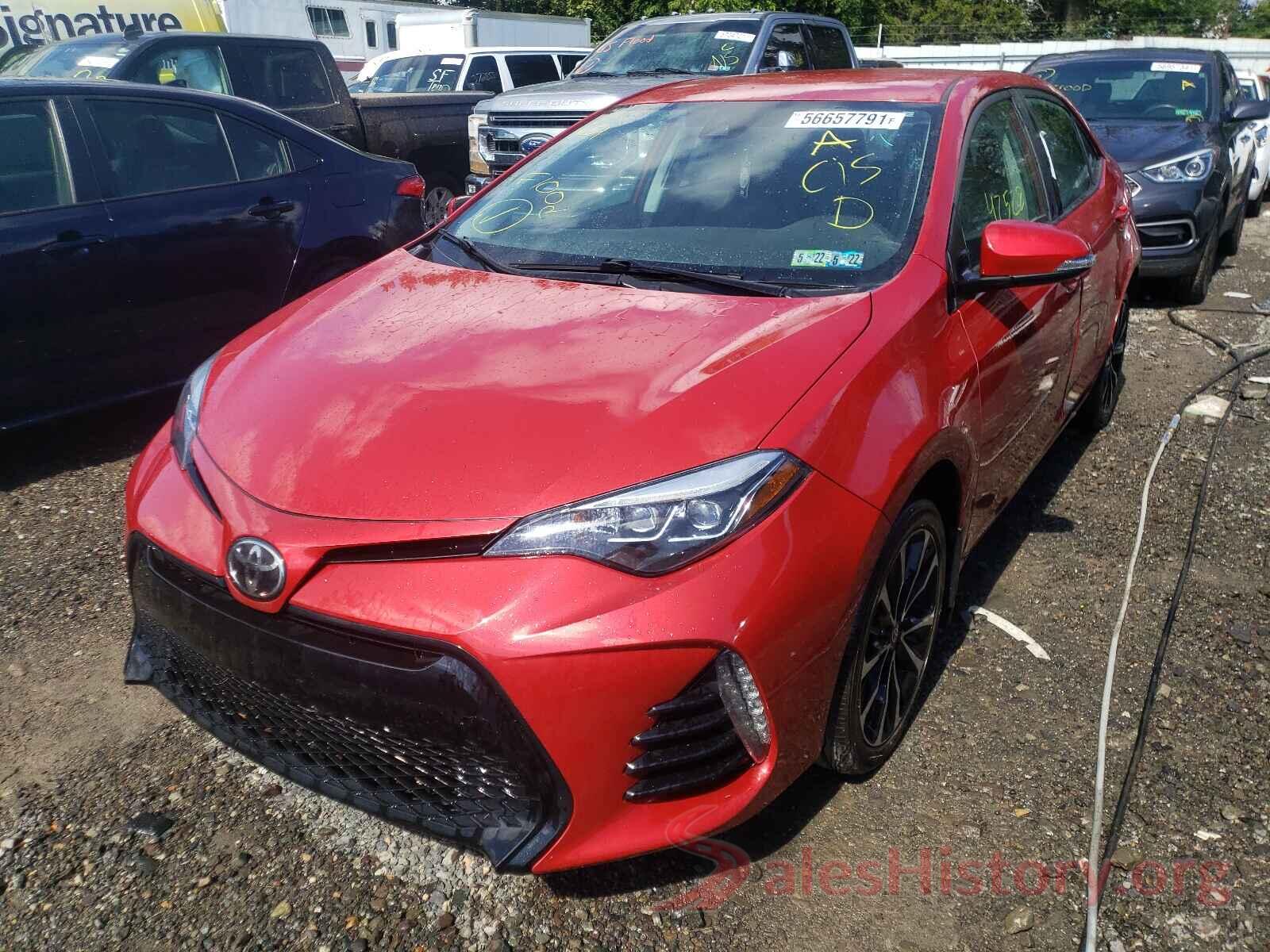 2T1BURHE4JC050053 2018 TOYOTA COROLLA