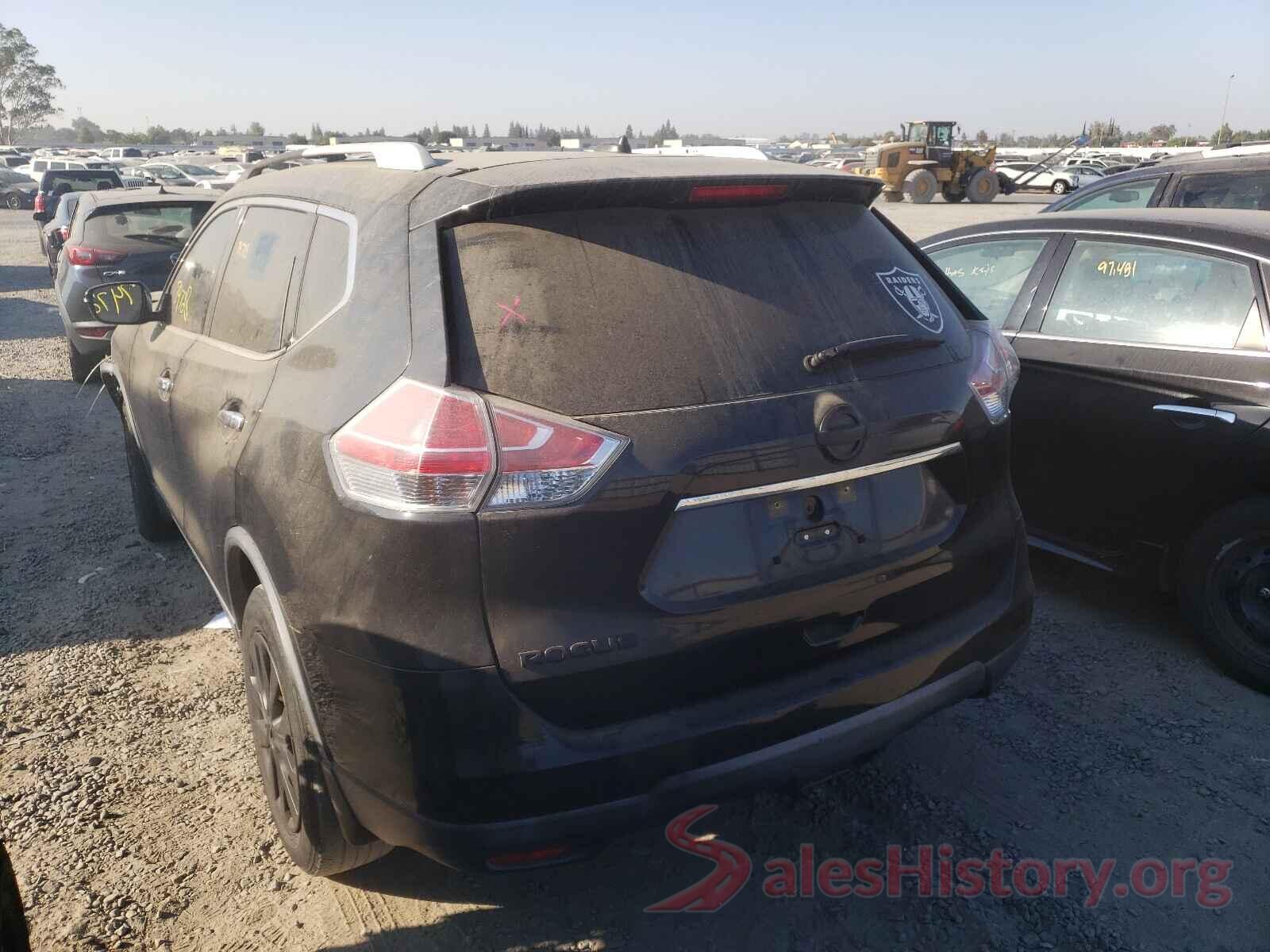 KNMAT2MT7GP703592 2016 NISSAN ROGUE