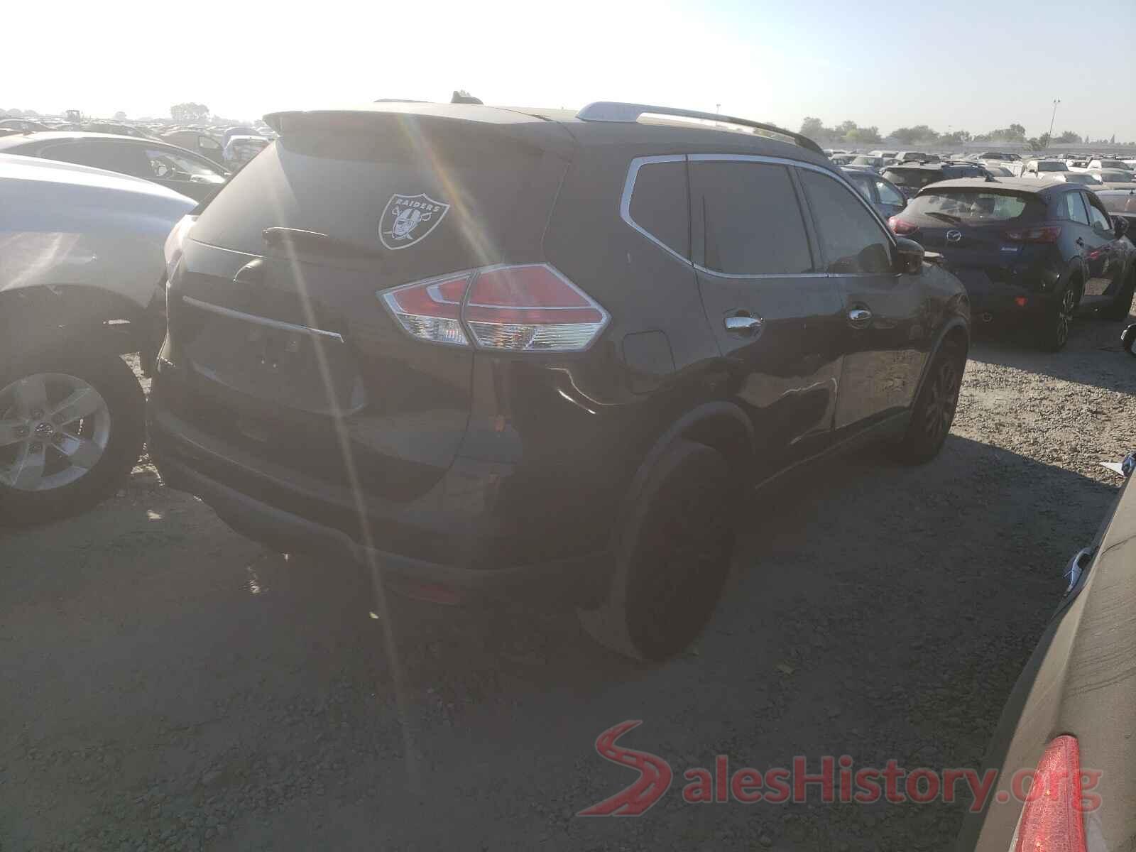 KNMAT2MT7GP703592 2016 NISSAN ROGUE