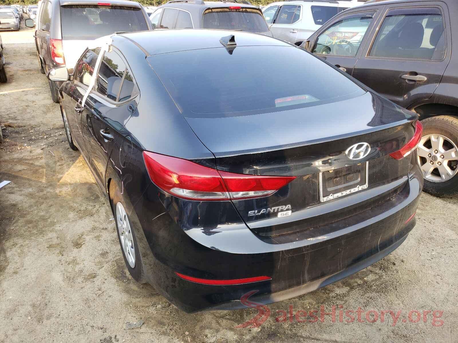 5NPD74LF7HH069433 2017 HYUNDAI ELANTRA