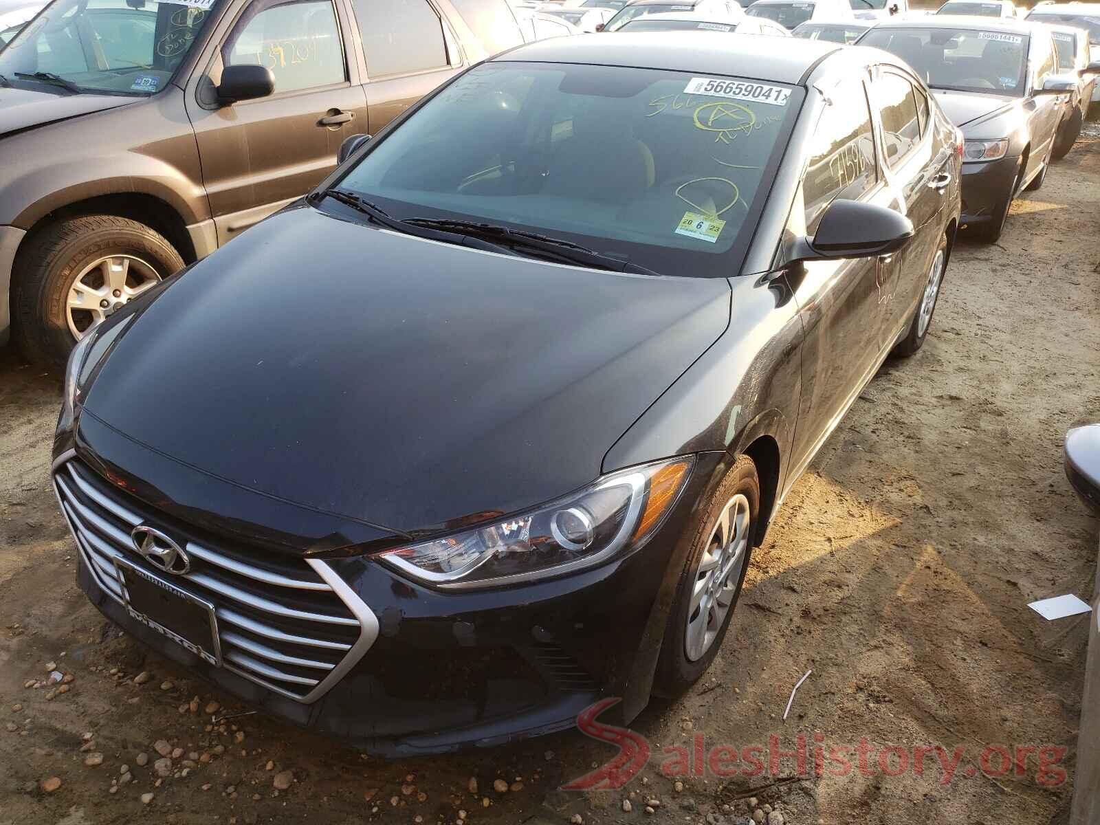 5NPD74LF7HH069433 2017 HYUNDAI ELANTRA