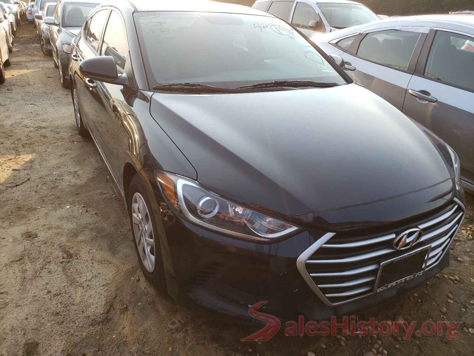 5NPD74LF7HH069433 2017 HYUNDAI ELANTRA