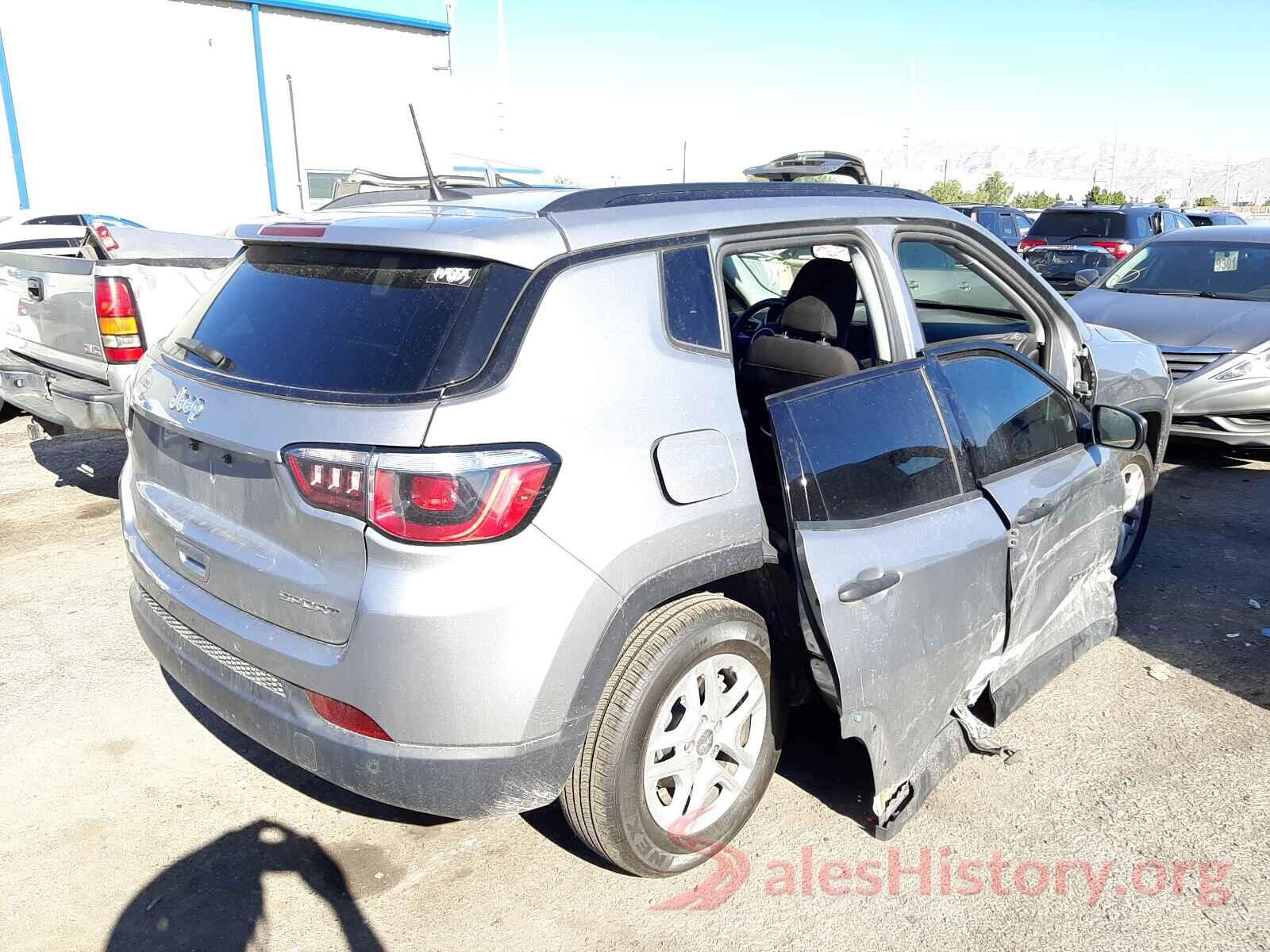 3C4NJCAB7JT124582 2018 JEEP COMPASS