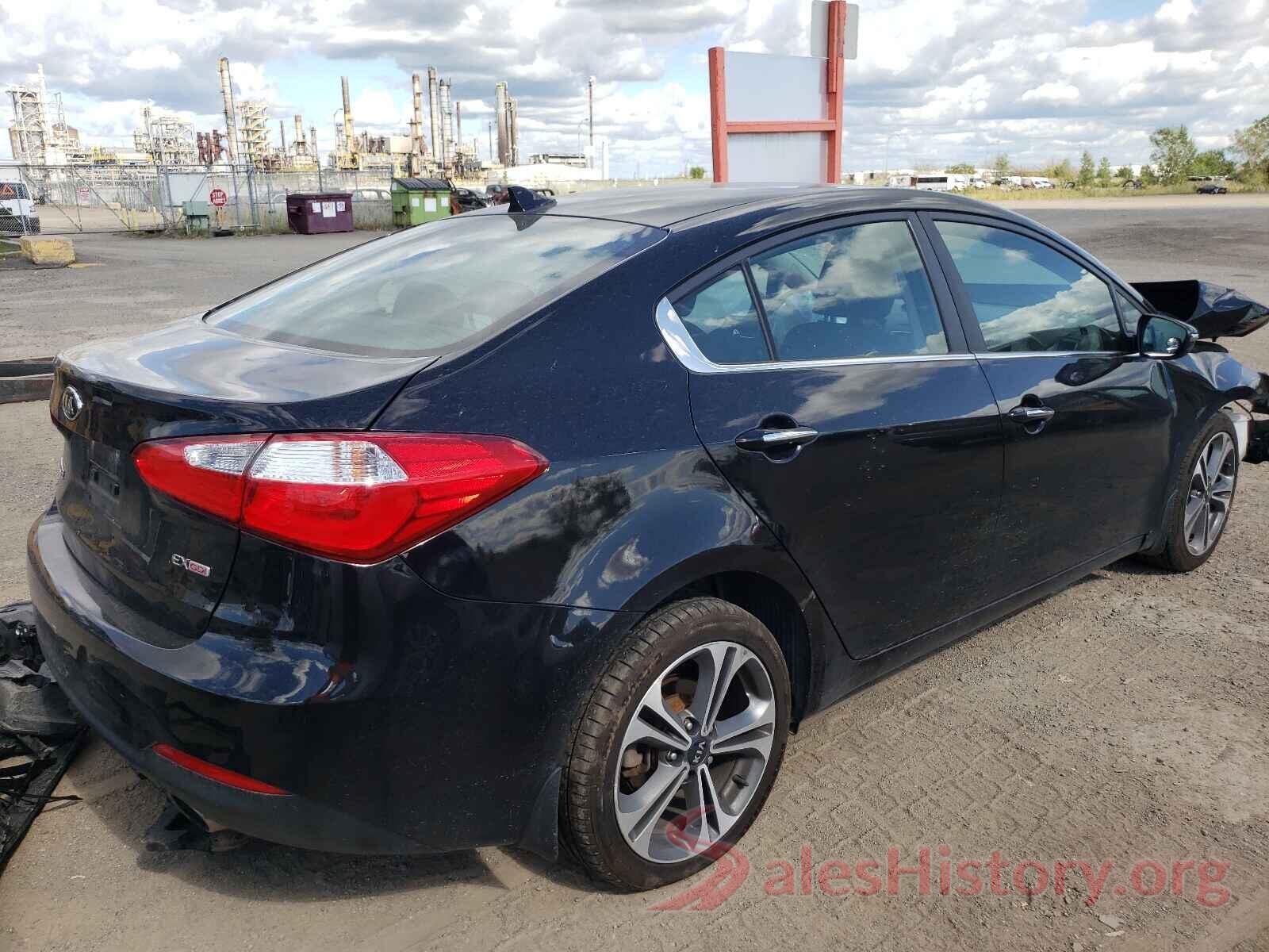 KNAFX4A84G5472214 2016 KIA FORTE