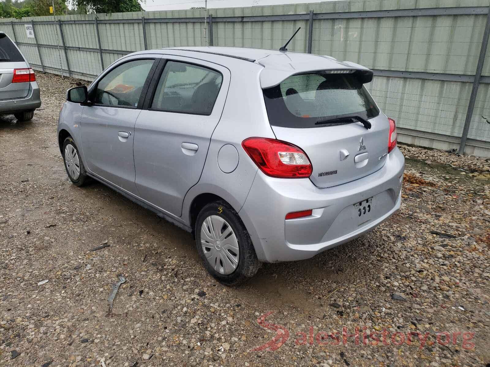 ML32A3HJ1KH003954 2019 MITSUBISHI MIRAGE