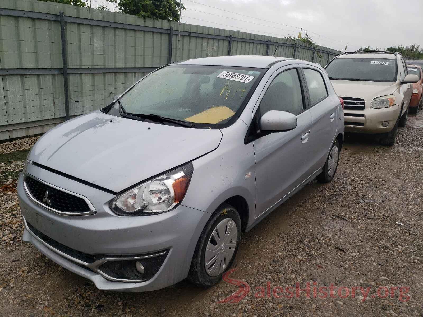 ML32A3HJ1KH003954 2019 MITSUBISHI MIRAGE