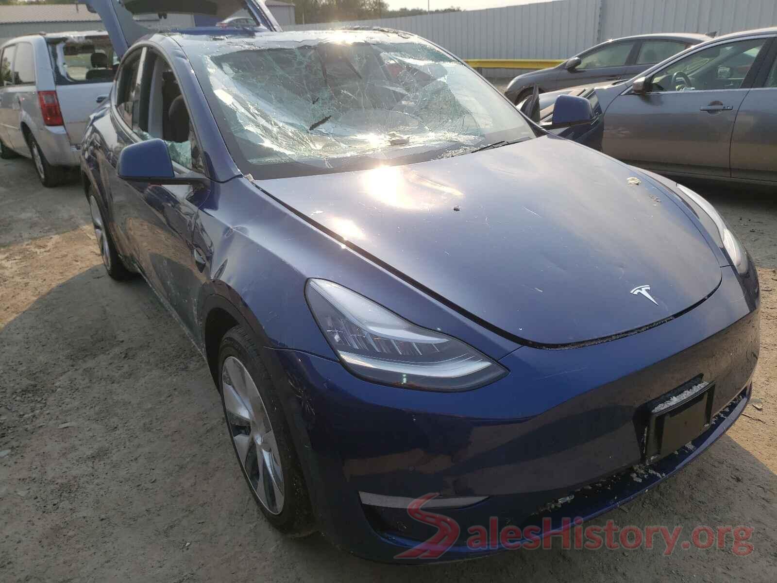 5YJYGDEE5MF082700 2021 TESLA MODEL Y