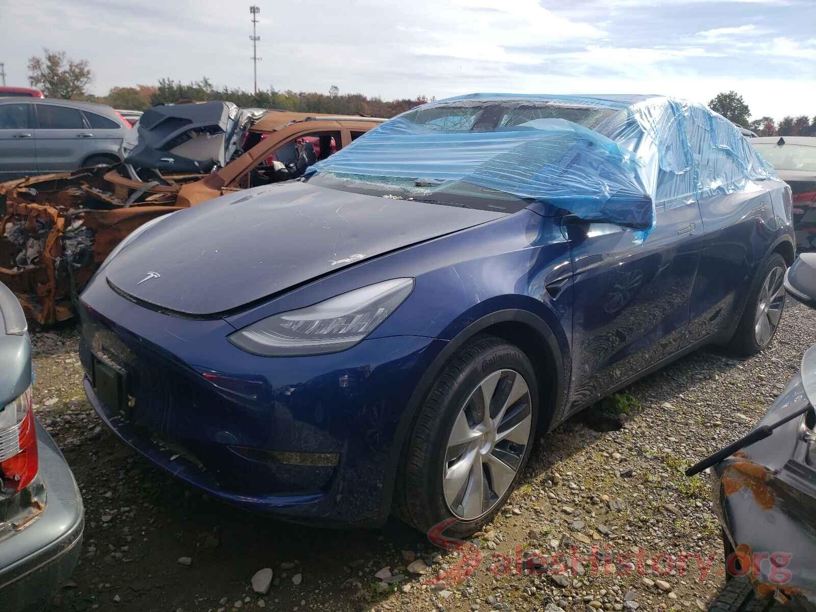 5YJYGDEE5MF082700 2021 TESLA MODEL Y