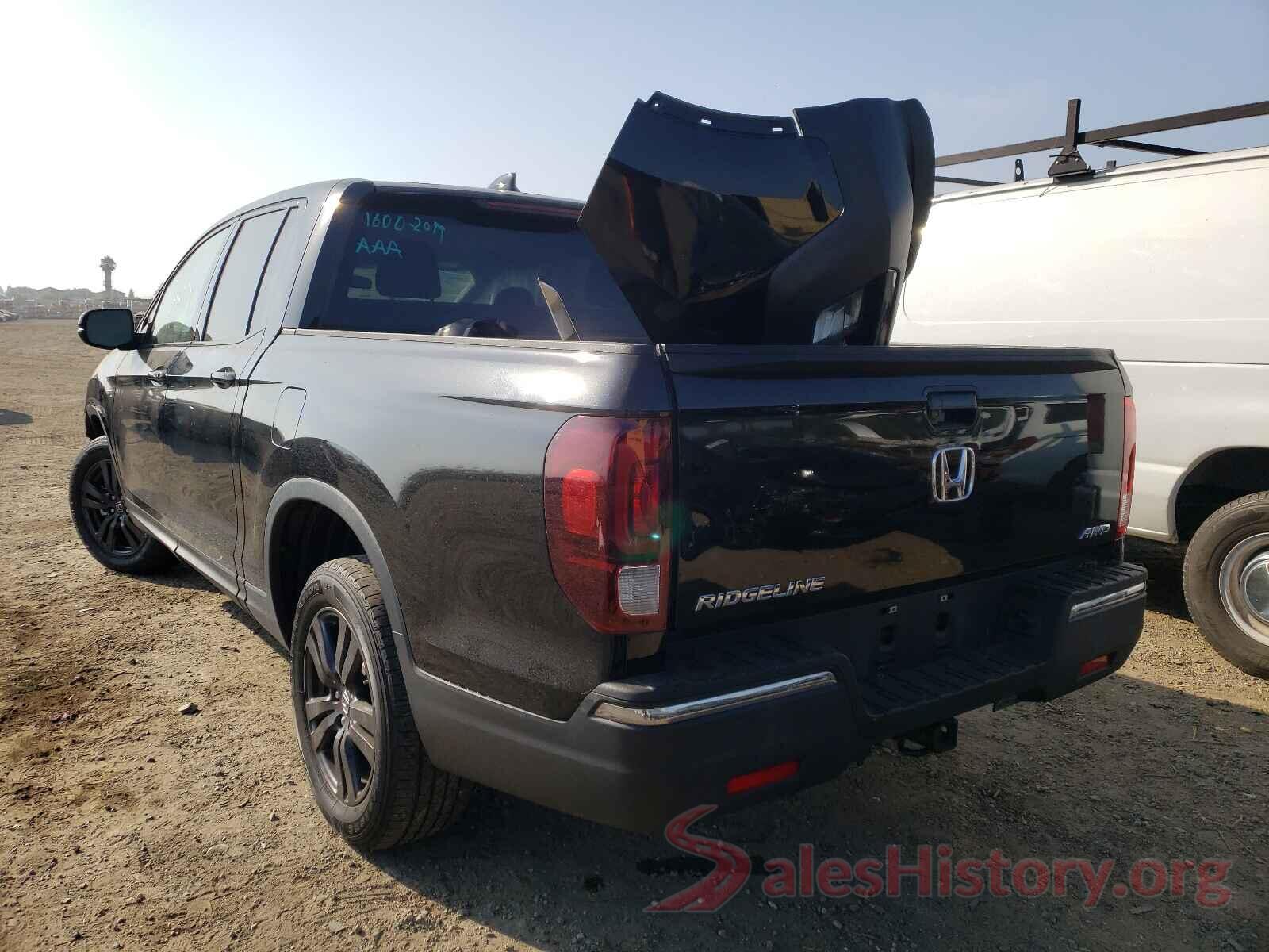 5FPYK3F1XHB031999 2017 HONDA RIDGELINE