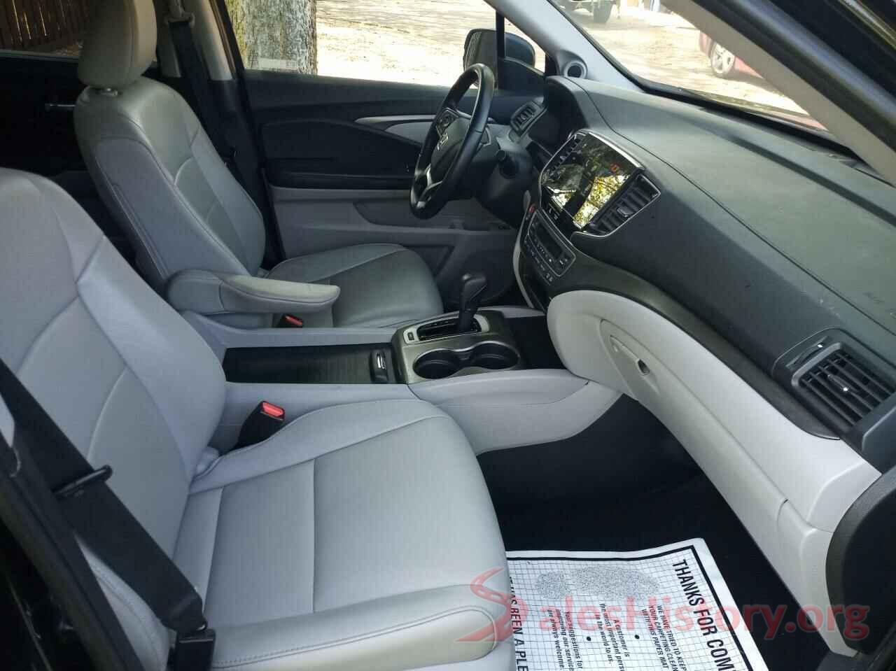 5FNYF5H50KB010501 2019 HONDA PILOT