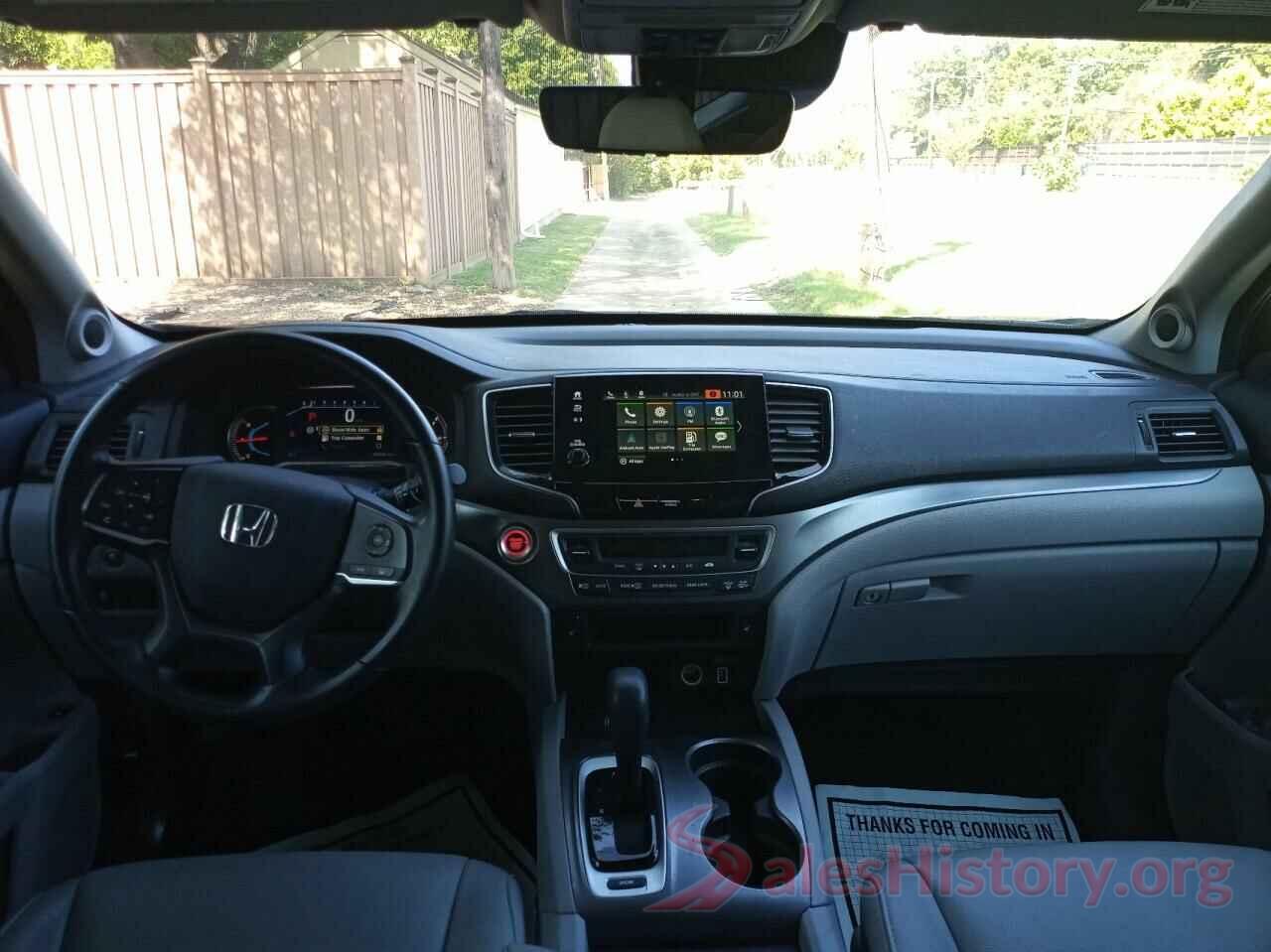 5FNYF5H50KB010501 2019 HONDA PILOT