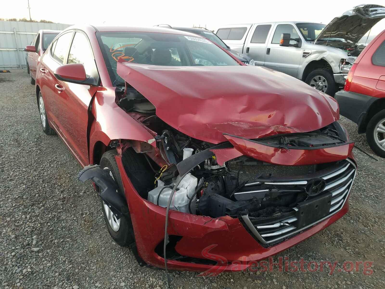 5NPD74LF0HH112817 2017 HYUNDAI ELANTRA