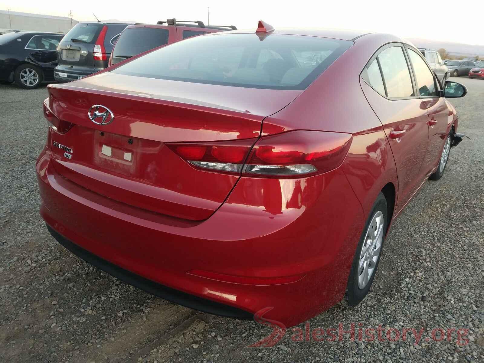 5NPD74LF0HH112817 2017 HYUNDAI ELANTRA