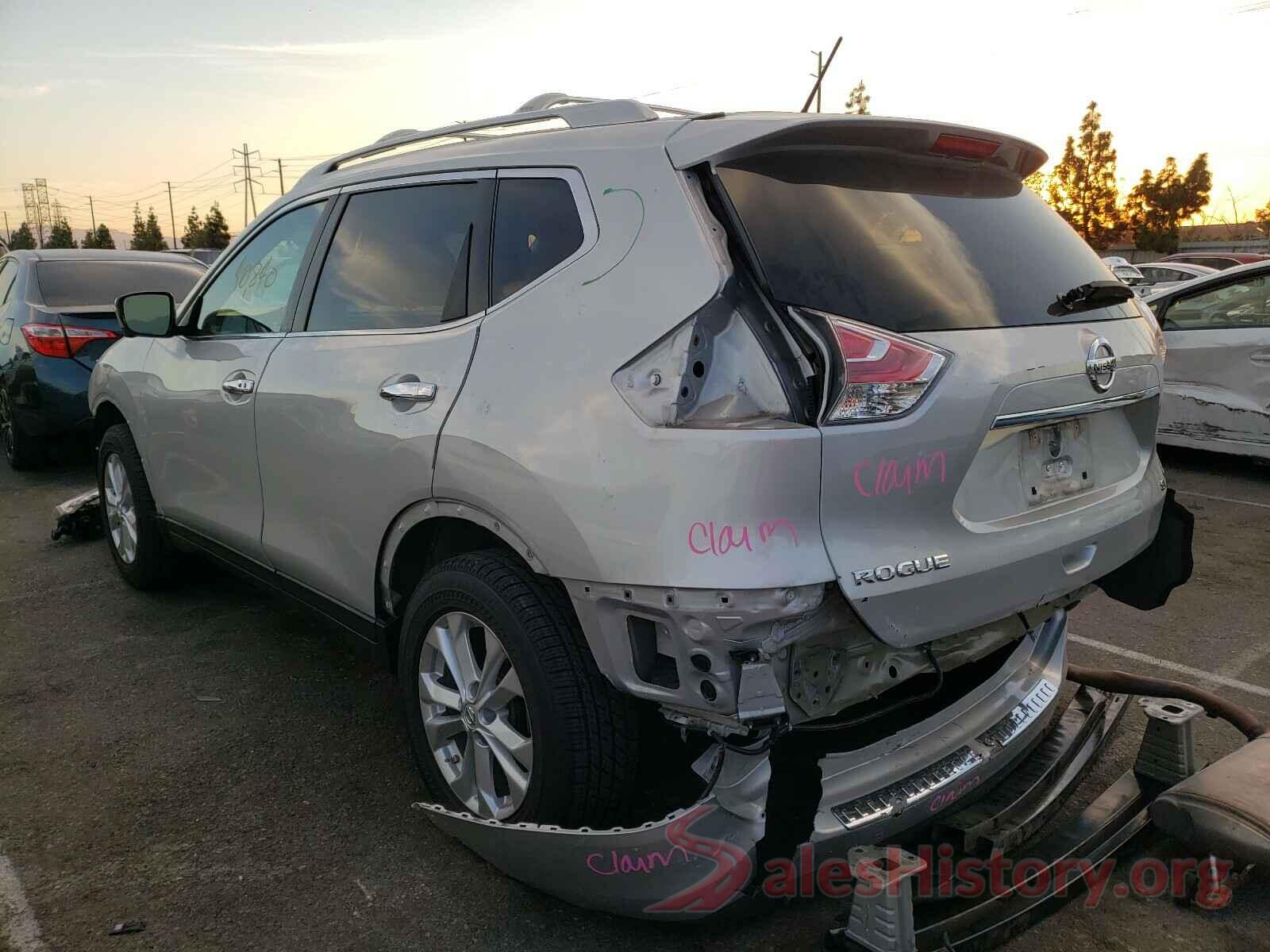 5N1AT2MN4GC767206 2016 NISSAN ROGUE