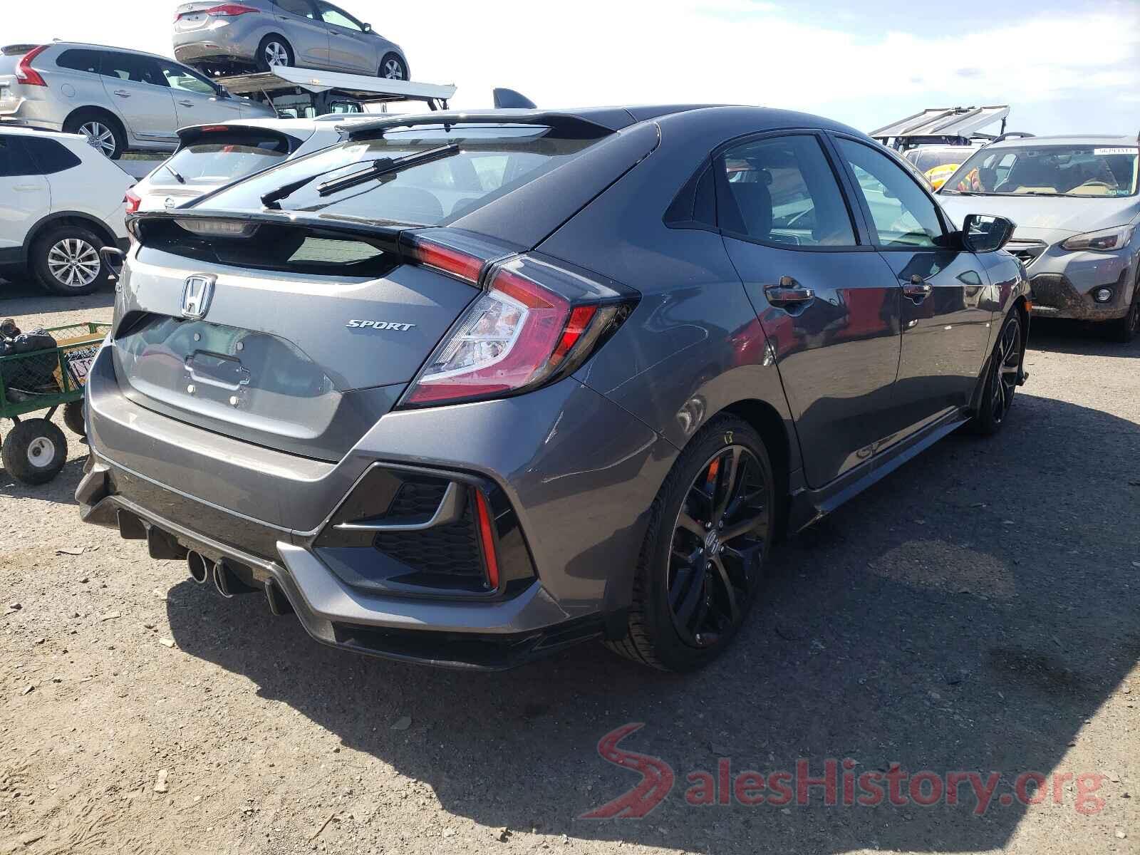 SHHFK7H40MU424532 2021 HONDA CIVIC