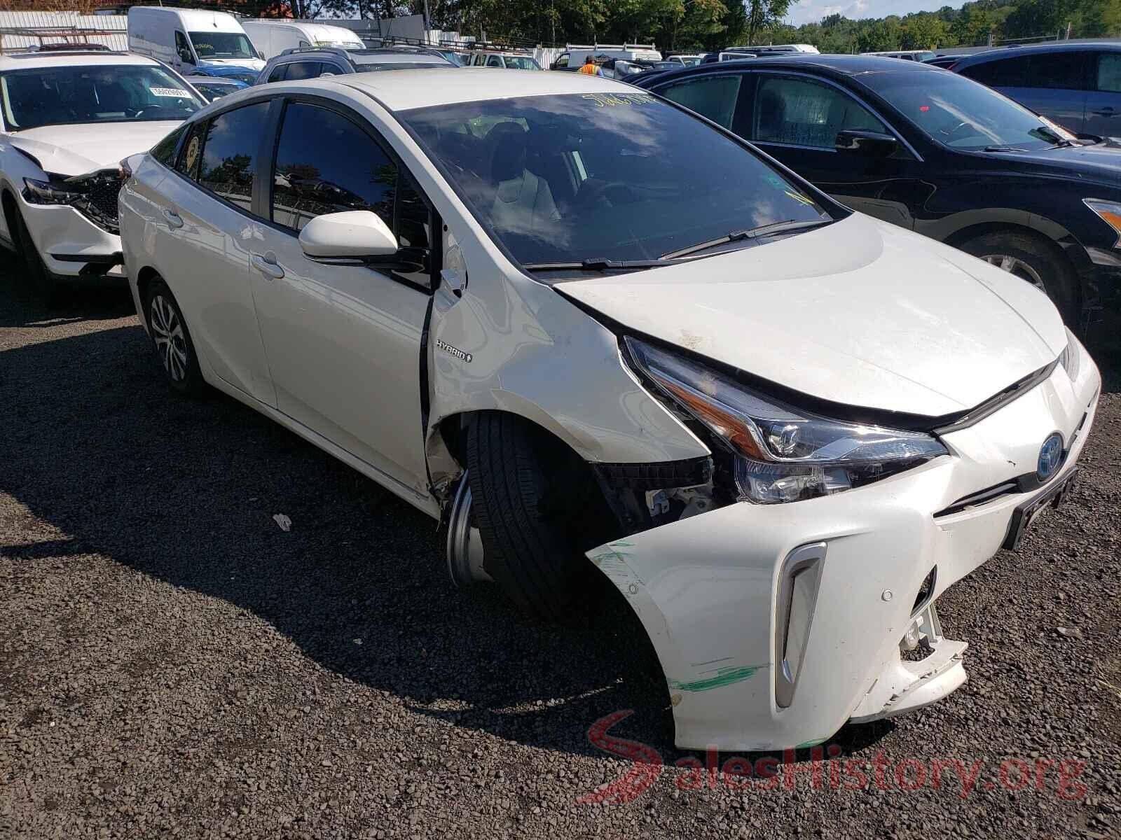 JTDL9RFU4L3019221 2020 TOYOTA PRIUS