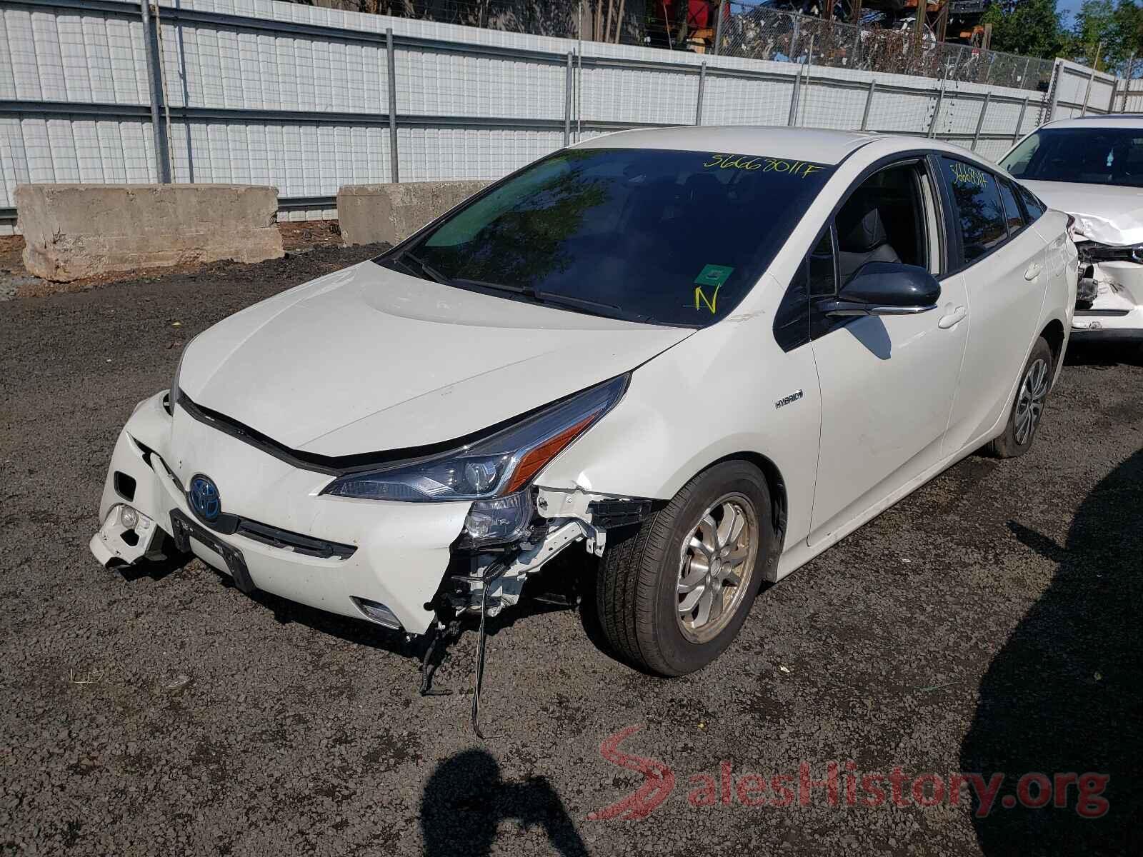 JTDL9RFU4L3019221 2020 TOYOTA PRIUS