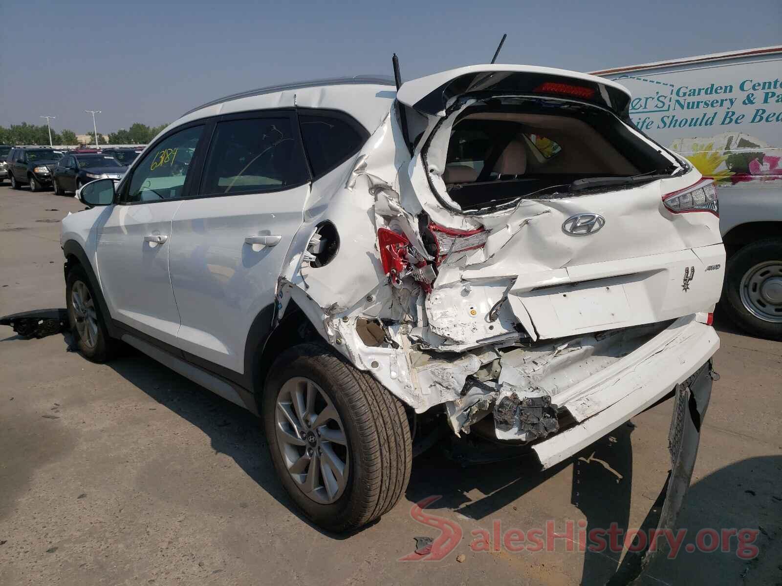 KM8J3CA45HU494676 2017 HYUNDAI TUCSON