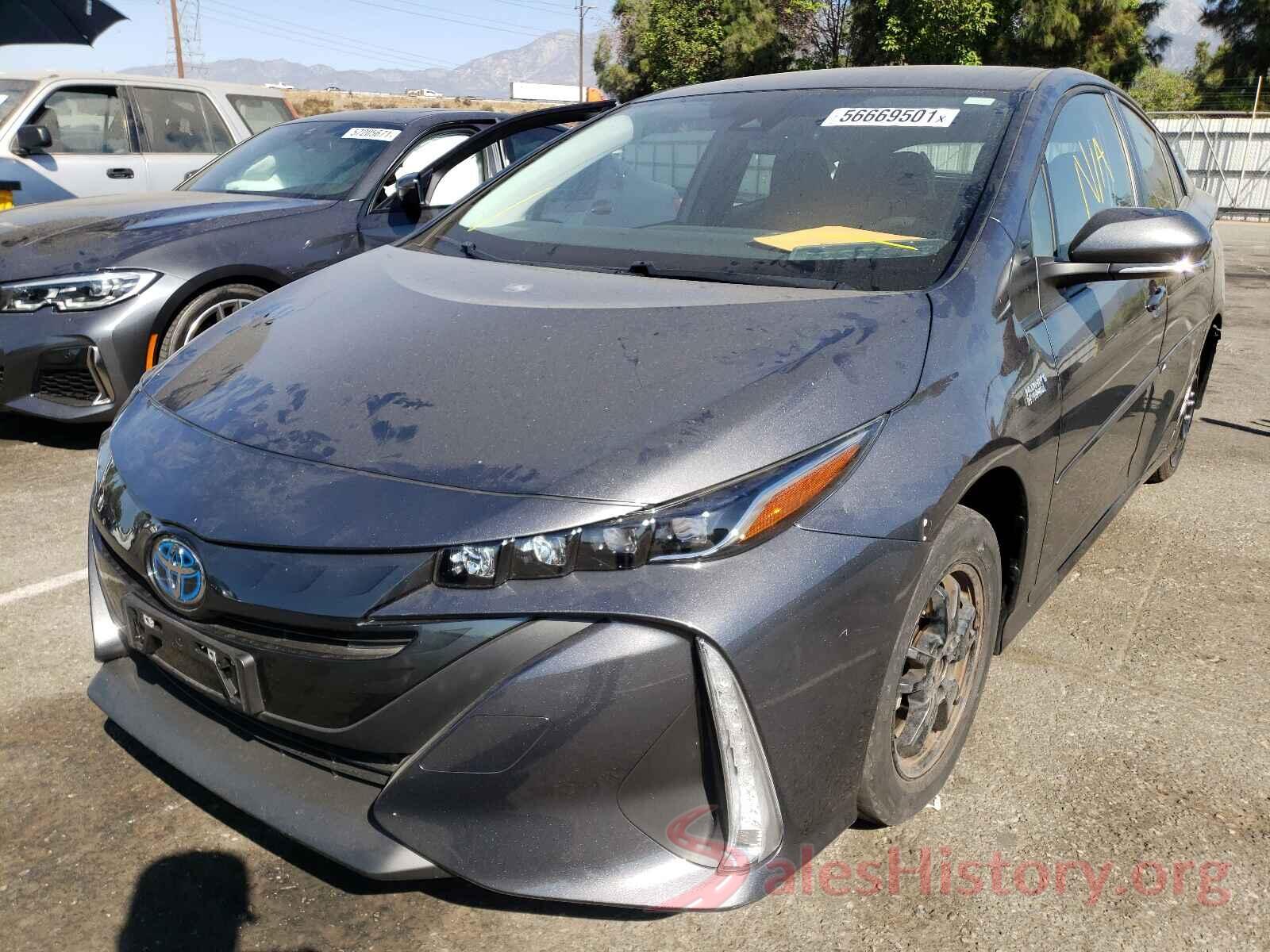 JTDKAMFP7M3191762 2021 TOYOTA PRIUS