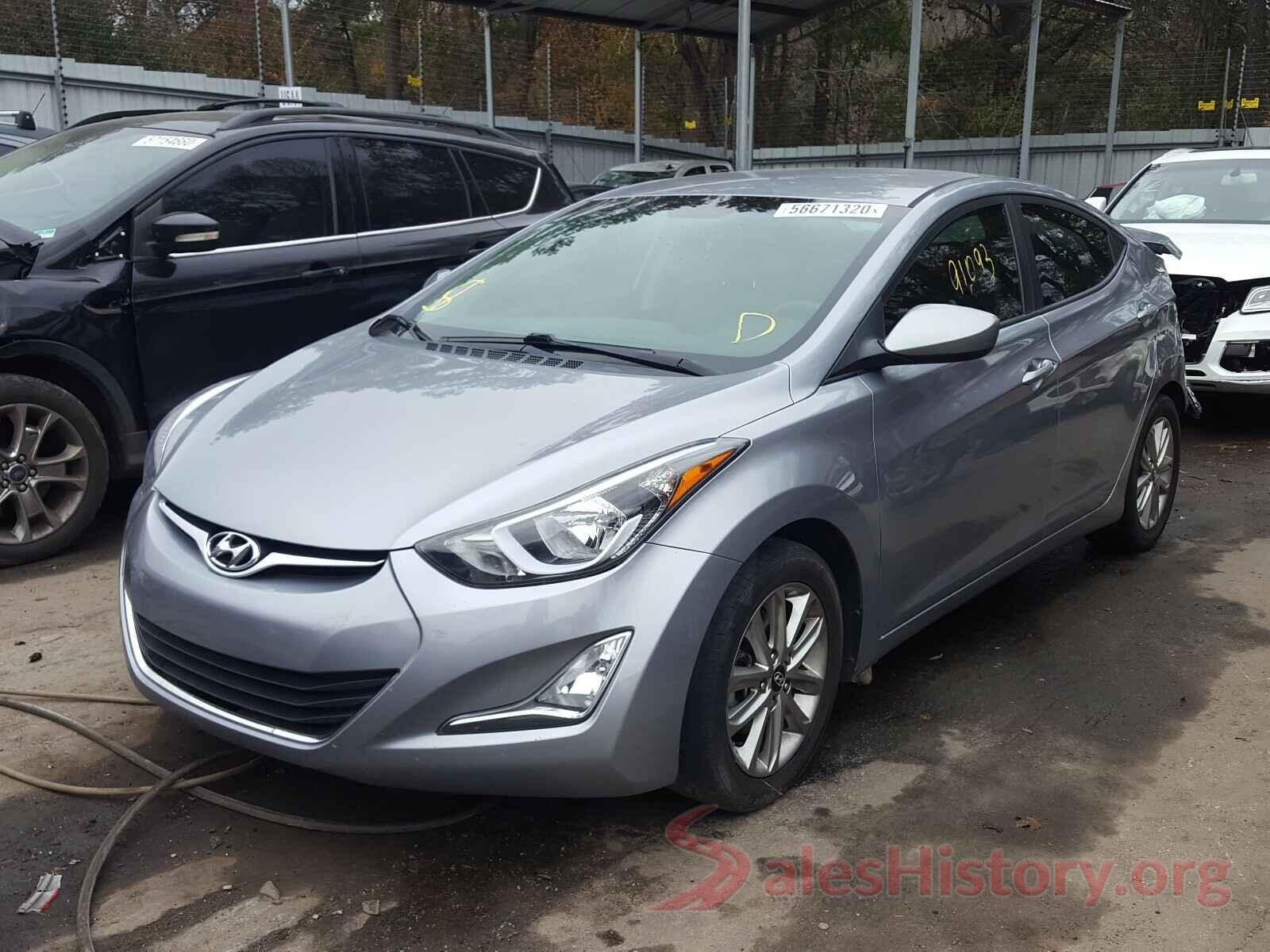 5NPDH4AE2GH692187 2016 HYUNDAI ELANTRA