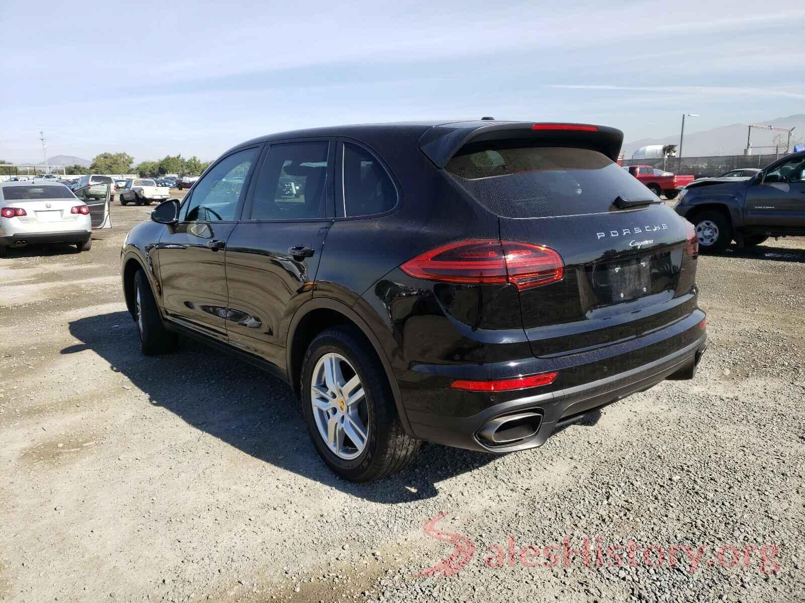 WP1AA2A29GKA09032 2016 PORSCHE CAYENNE