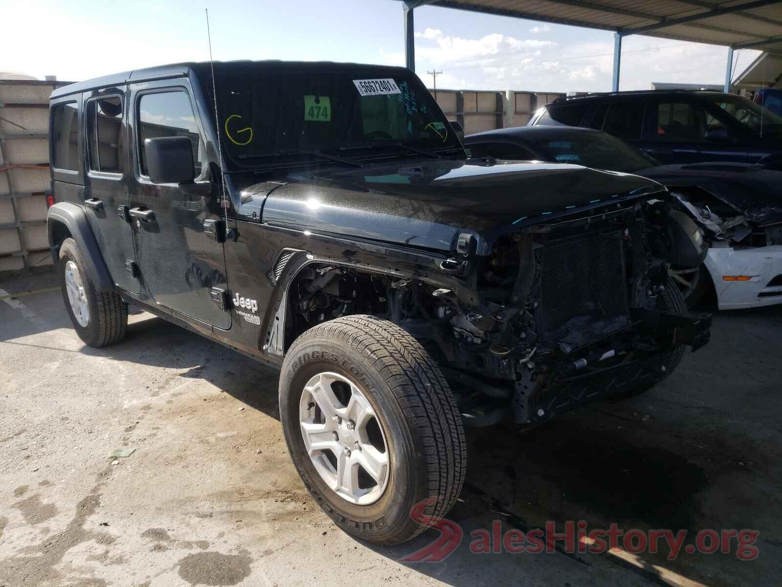 1C4HJXDN7LW136383 2020 JEEP WRANGLER