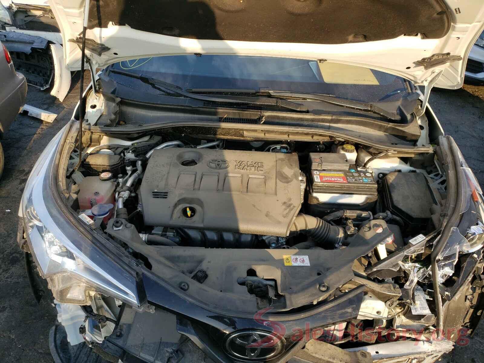 NMTKHMBX5JR040669 2018 TOYOTA C-HR