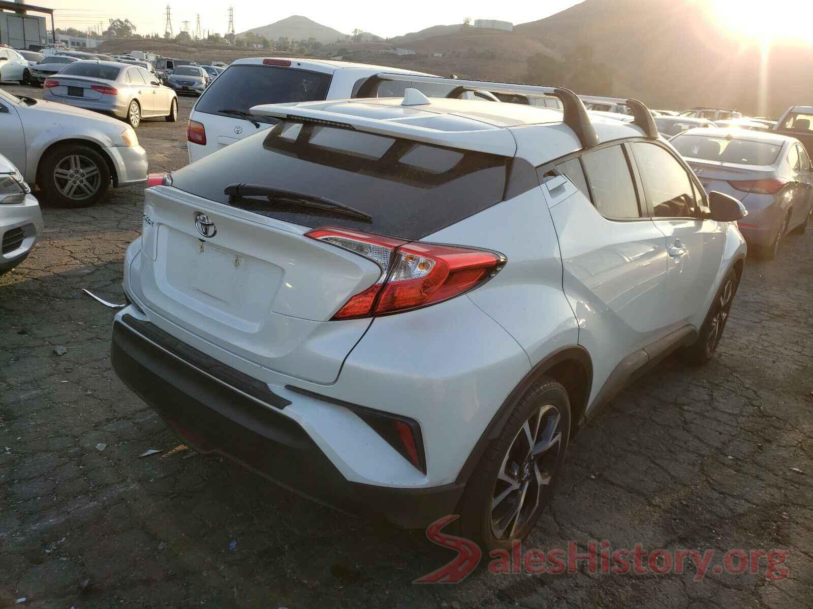 NMTKHMBX5JR040669 2018 TOYOTA C-HR