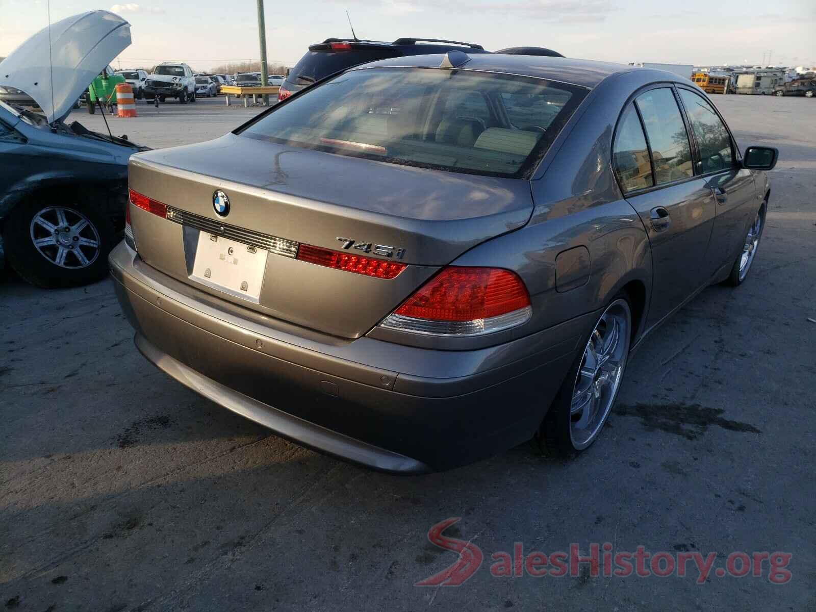 WBAGL63564DP74040 2004 BMW 7 SERIES