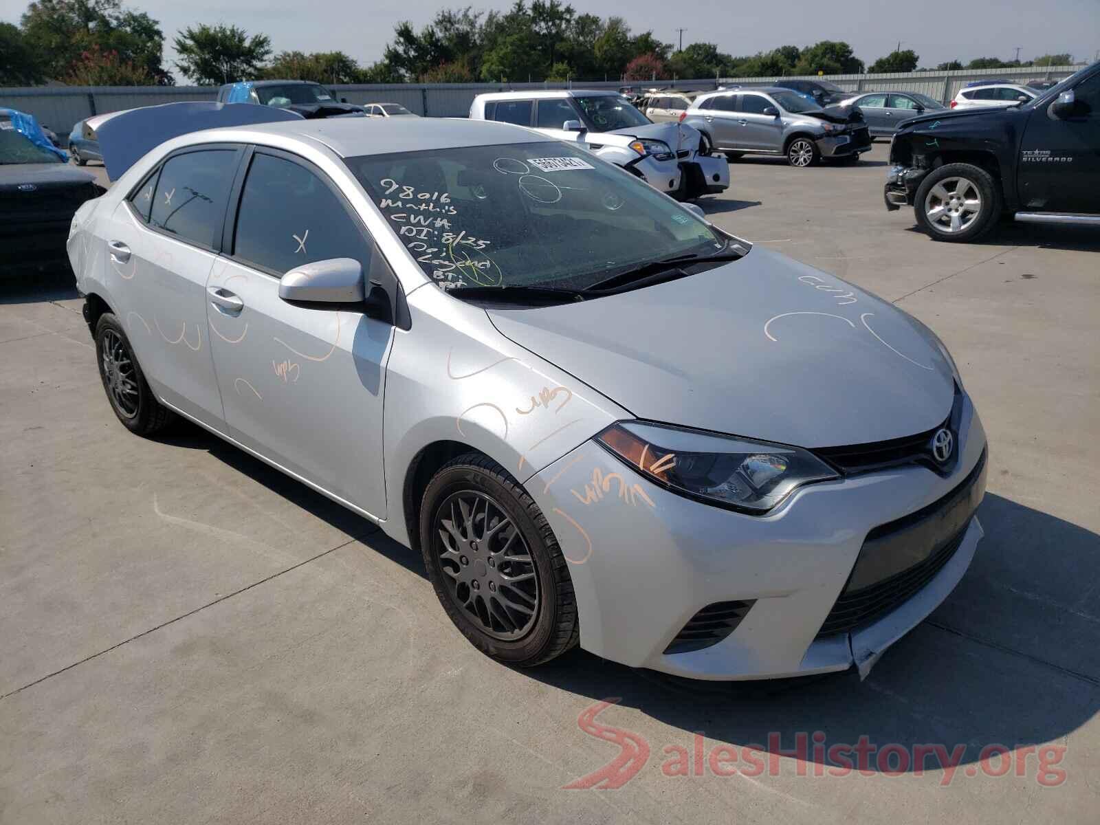 5YFBURHE5GP408561 2016 TOYOTA COROLLA