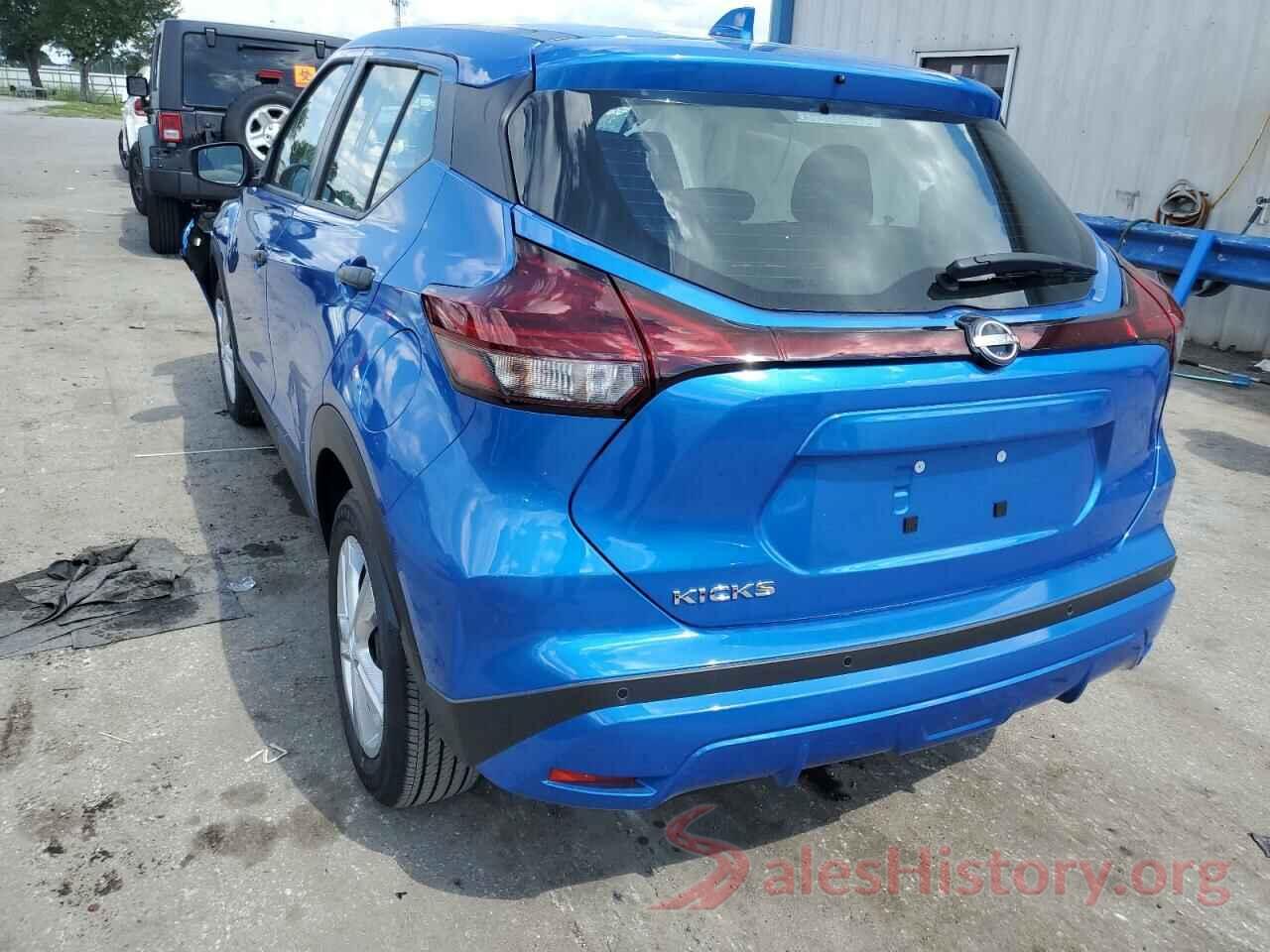 3N1CP5BV8NL516229 2022 NISSAN KICKS