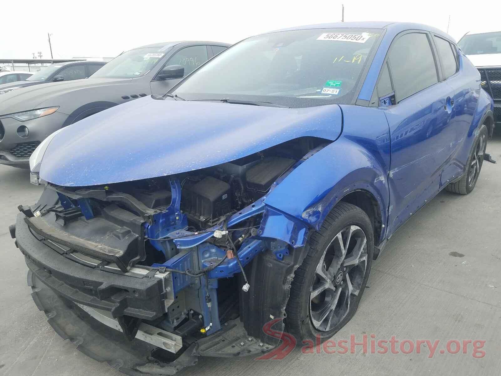 NMTKHMBX1JR048770 2018 TOYOTA C-HR