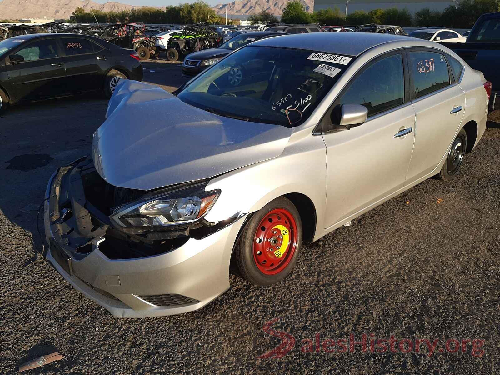 3N1AB7AP5KY315729 2019 NISSAN SENTRA