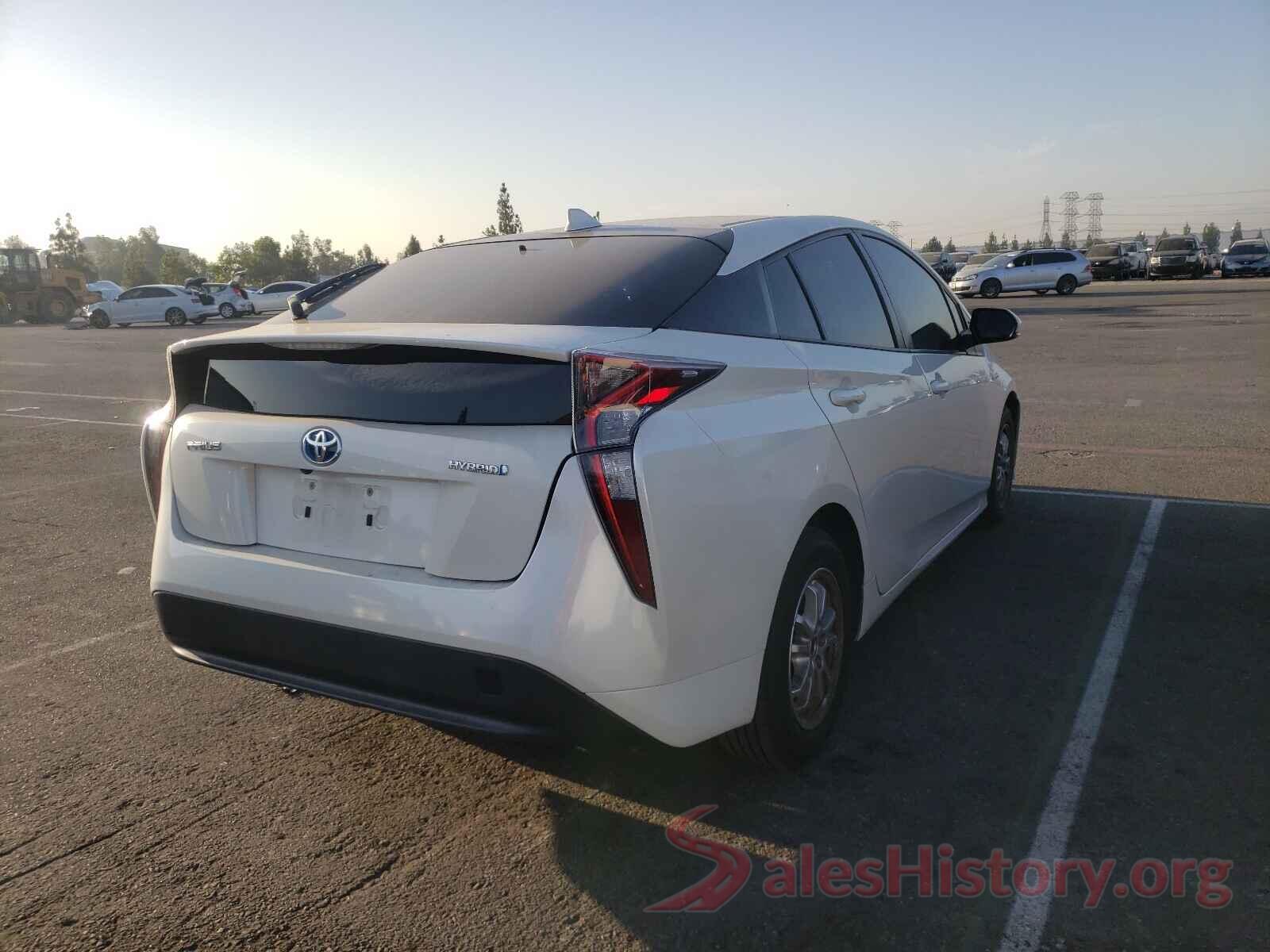 JTDKBRFU7G3020160 2016 TOYOTA PRIUS