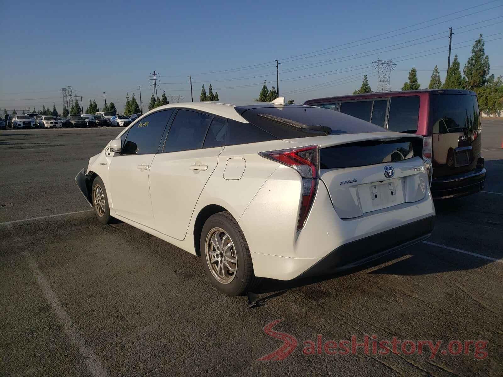 JTDKBRFU7G3020160 2016 TOYOTA PRIUS