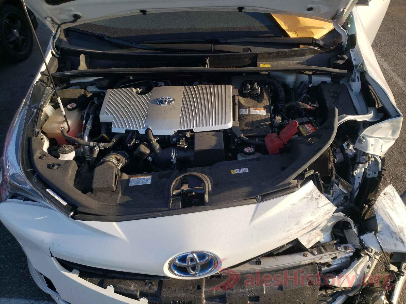 JTDKBRFU7G3020160 2016 TOYOTA PRIUS