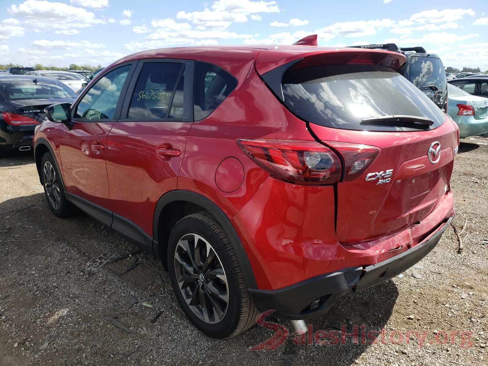 JM3KE4DY3G0652727 2016 MAZDA CX-5