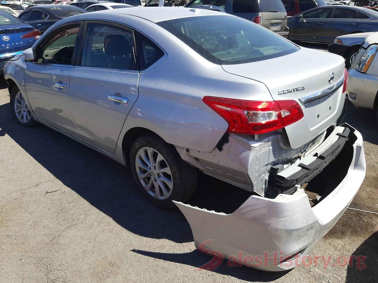 3N1AB7APXKL623542 2019 NISSAN SENTRA