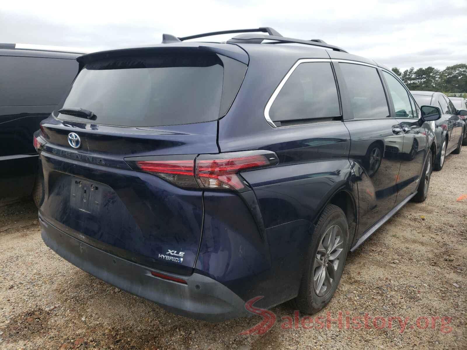 5TDJRKEC9MS004026 2021 TOYOTA SIENNA