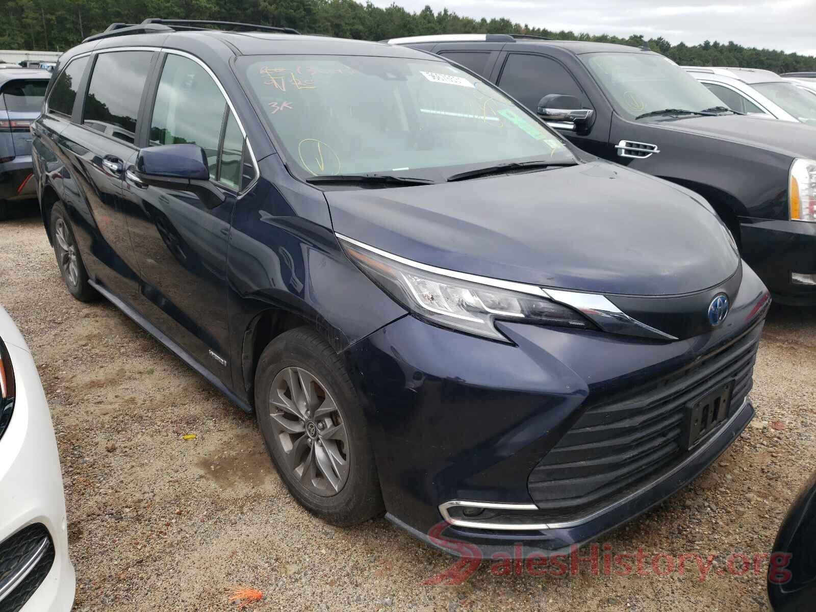 5TDJRKEC9MS004026 2021 TOYOTA SIENNA