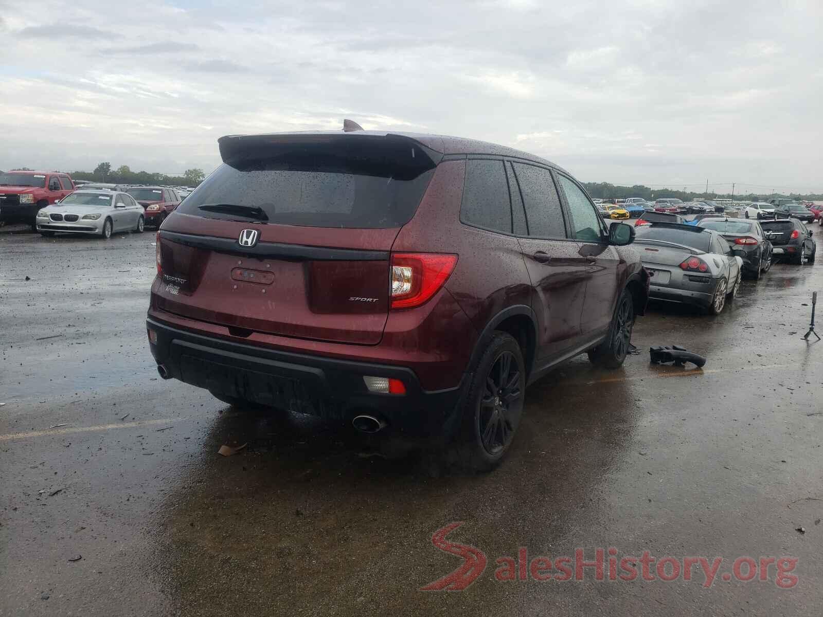 5FNYF7H26KB010164 2019 HONDA PASSPORT