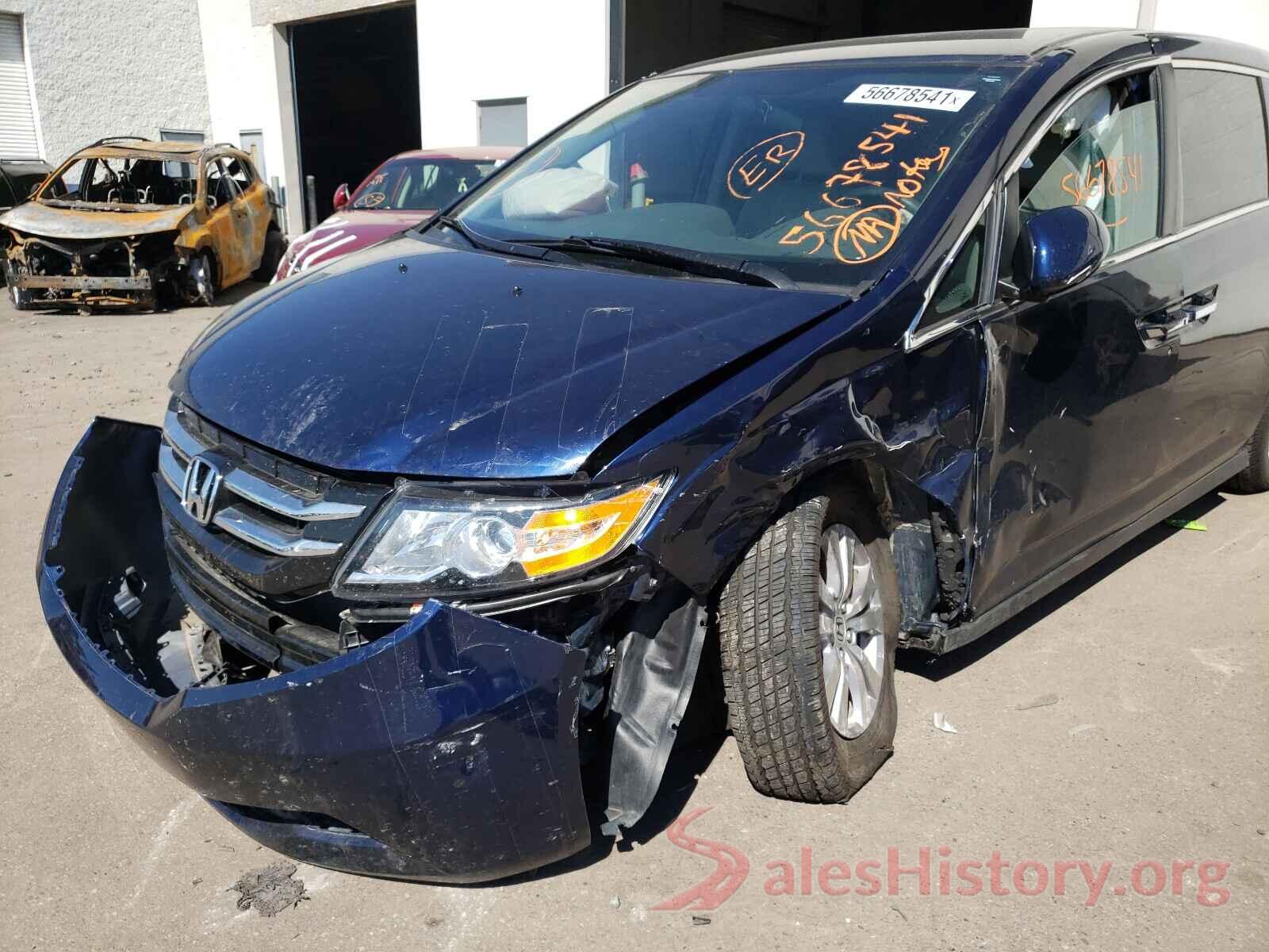 5FNRL5H48GB094904 2016 HONDA ODYSSEY