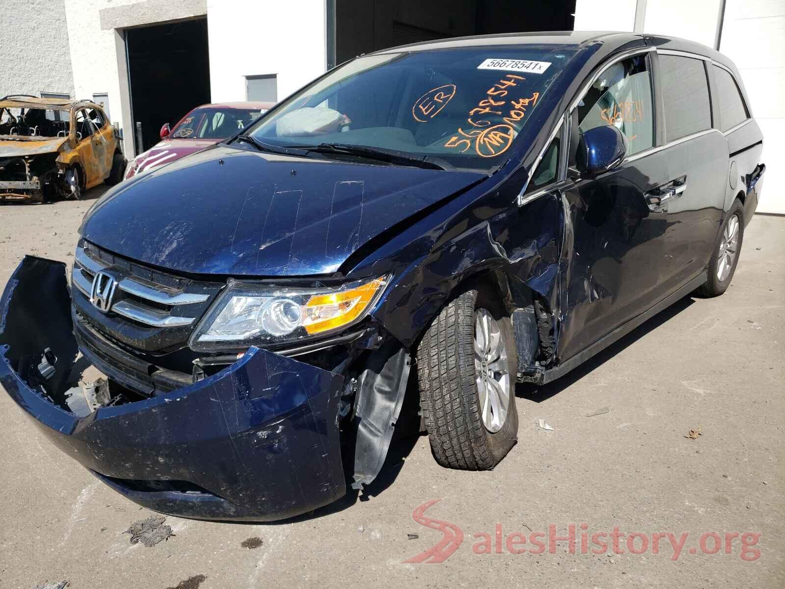 5FNRL5H48GB094904 2016 HONDA ODYSSEY